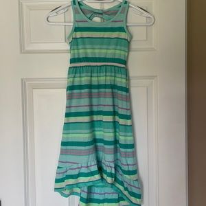 Circo girls striped high low dress